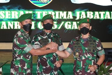 Kolonel Inf Ujang Darwis, MDA Resmi Gantikan Brigjen Jangkung Danrem 045/ Gaya