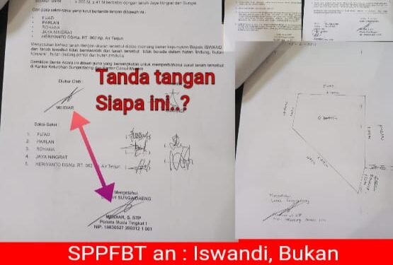 Surat Pernyataan Pelepasan Hak atas Tanah