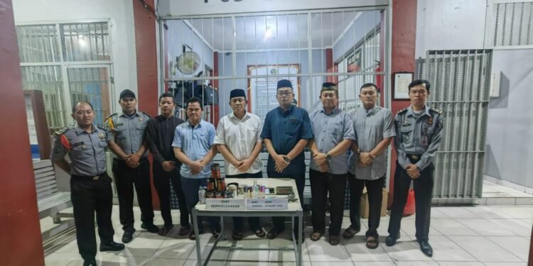 Divisipas Kanwil Babel  Sidak Lapas Narkotika Kelas IIA Pangkal pinang 