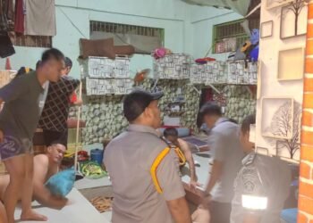 Komitmen wujudkan lapas Bersinar Lapas Narkotika Pangkal Pinang gelar tes urine dan Razia blok hunian