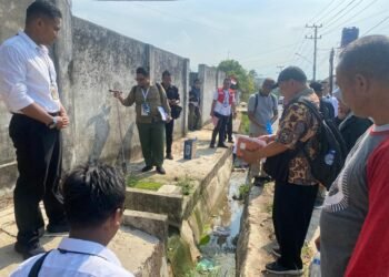 Limbah SPBU 24.331.115 Kejora Mencemari Rumah Warga, Tim KLHK dan Ditkrimsus Polda Babel Sidak Lokasi