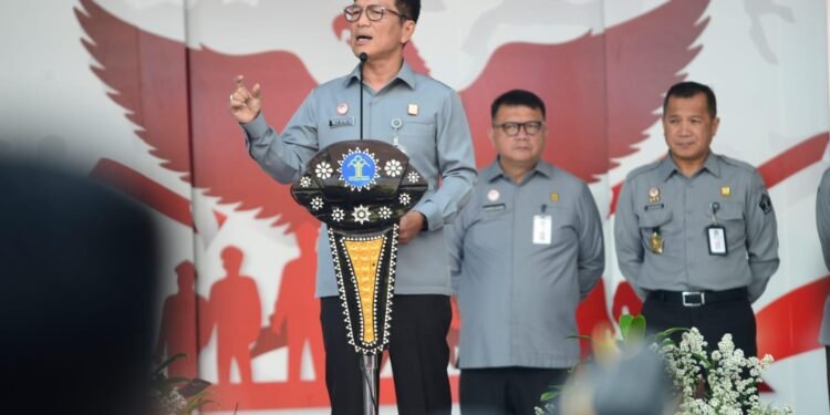 Beri Arahan Perdana, Sekjen Kemenkumham: Kalau Mau Maju Harus Berproses