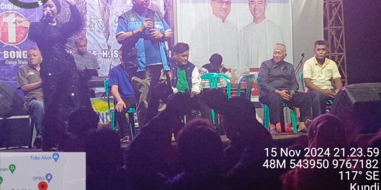 Ribuan Masyarakat Desa Kundi Hadiri Kampanye Paslon Bersanding 